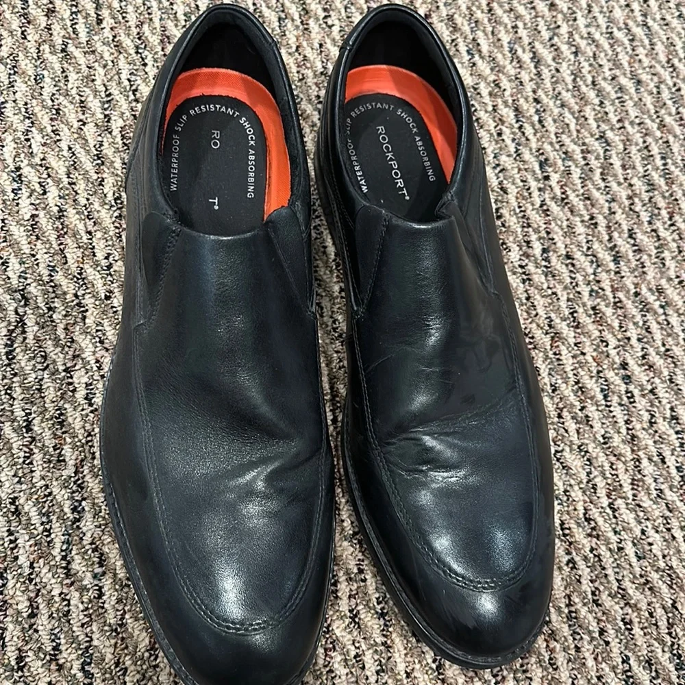Men’s rock port leather loafers